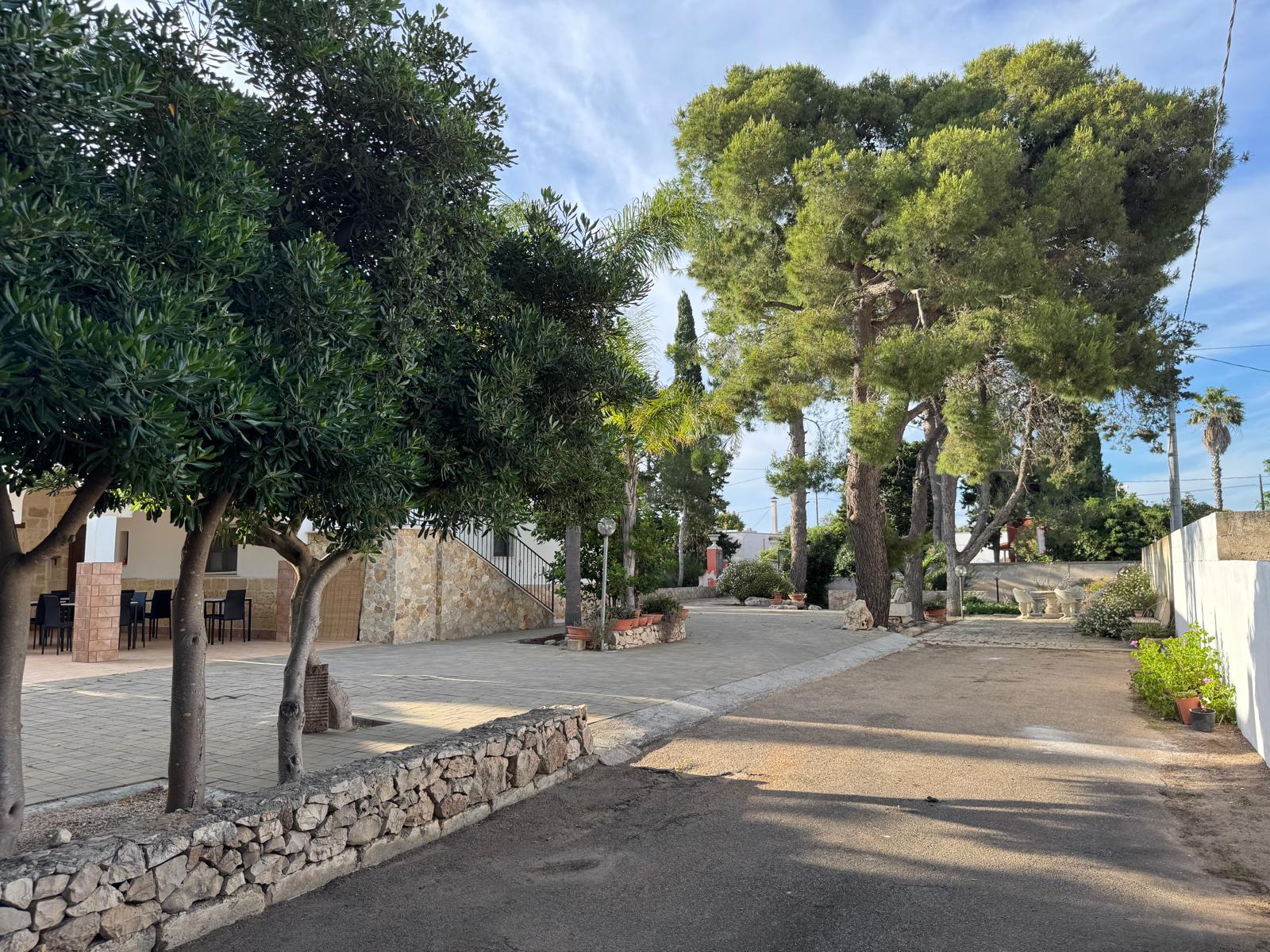 Spazi esterni di A Casa di Raf a Torre Lapillo